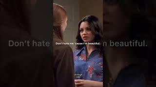 #that70sshow #jackieburkhart #jackie #milakunis #kelso #ashtonkutcher #dannymasterson #lauraprepon