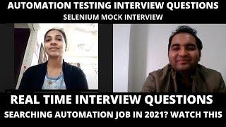 Automation Testing Interview Questions| Selenium Interview Questions| 0-2 years