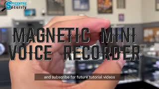 Magnetic Mini Voice Recorder - Review