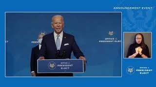 Joe Biden and Kamala Harris Announce Key Foreign Policy and National Security Posts