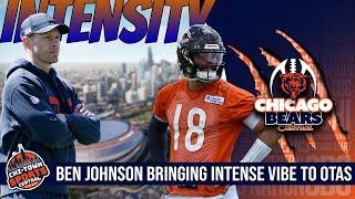 Ben Johnson Setting Intense Tone At Bears OTAs