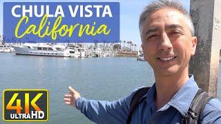 Chula Vista Southern California San Diego Suburb Tour (4k UHD)