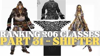 Pathfinder: WotR - Ranking 206 Classes Part 31: Shifter