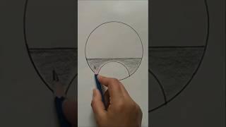 Easy circle drawing #circledrawing #pencilsketch