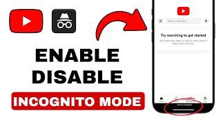 How To Enable / Disable Incognito Mode On YouTube - 2024 (Quick And Easy Tutorial)