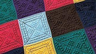 Crochet Sheldon Squared Blanket | EASY | The Crochet Crowd