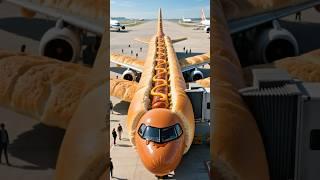 Unique Airplane, Hot Dog Airplane #aeroplane #airplane #plane #uniqueairplane #aviation #travel