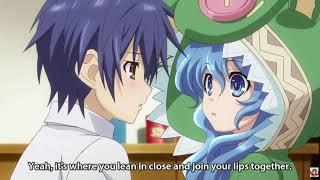 Date a Live | Shidou Teach Yoshino That How to Kiss