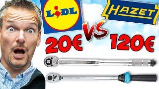 LIDL schlägt HAZET? CHINA Drehmomentschlüssel vs Made in GERMANY | WERKZEUG NEWS 269