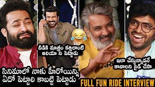 RRR Movie Team FULL FUN RIDE Interview | Anil Ravipudi | Ram Charan | NTR | SS Rajamouli | DC