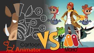 Cartoon Animator vs Moho