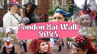 London Hat Walk 2024 | Millinery VLOG  |  Millinery Hat Making | World Hat Walk 2024