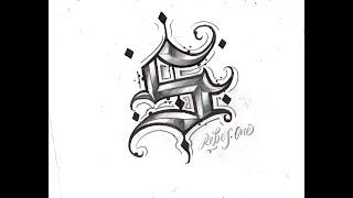 top 3 lettering/dibujando letras para tatuar /rebes tatuador/handstyler/chicano lettering