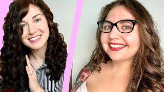 CURLY SUSIE’S EASY ROUTINE ON LOOSE WAVY HAIR | ONLY 10 MINUTES!