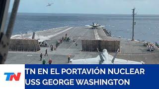 Así es por dentro el USS George Washington, uno de los portaaviones nucleares más grandes del mundo