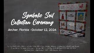 City of Archer Symbolic Soil Collection Ceremony, October 12, 2024