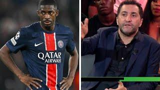 N.Djellit PSG 1-1 PSV : INJUSTICE PENALTY NON SIFLLE POUR PSG , DEMBELE PIEDS CARRE TROP DE RATE,