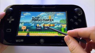 Super Mario Maker | Wii U handheld gameplay