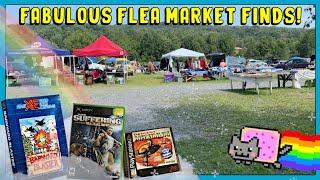 These Game Deals Were FABULOUS!  || Flea Market Video Game Hunting!