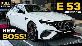 2025 MERCEDES E53 AMG Hybrid NEW 612HP Sedan EVERYTHING You NEED To KNOW! Full Review Interior MBUX