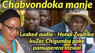 LEAKED AUDIO - Honai Zvaitika kuZec Chigumba pake pamuperera inzwai 