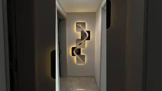 #reels #interiordecor #clock #canvas #cool #painting #wallclock #abstract #decor #gadgets