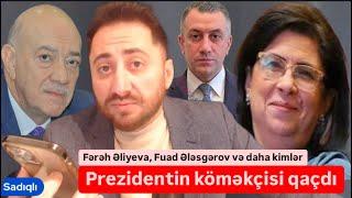 Prezidentin köməkçisi Fərəh Əliyeva Tural Sadıqlının qabağından qaçdı