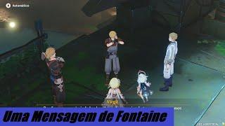 Uma Mensagem de Fontaine - Genshin Impact