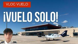 Mi Primer Vuelo ¡SOLO! | Estudiante de Piloto de Avión | FlyBy |Vlog de Vuelo 1.