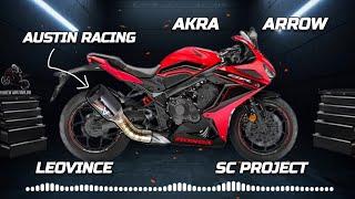 Honda CBR650R | Which one has the better sound? 