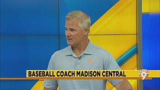 Madison Central baseball coach Patrick Robey
