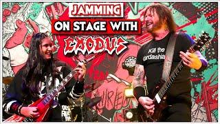 Jamming On Stage With EXODUS - Brain Dead