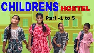 CHILDRENS HOSTEL Part 1 to 5 full video || rider mallesh hostel video|| childrens comedy videos