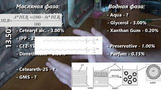 Эмульгирование (прямые эмульсии). Как совершать меньше ошибок? Расчет ГЛБ.