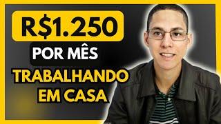 2 NOVAS FONTES DE RENDA FÁCEIS PARA GANHAR R$ 1250 POR MÊS EM CASA