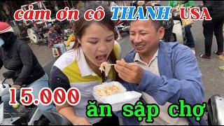 CẢM ƠN CÔ THANH_USA 15.000 TẠI CHỢ PHẠM THẾ HIỂN - CÙNG CHỒNG VƯỢT KHÓ