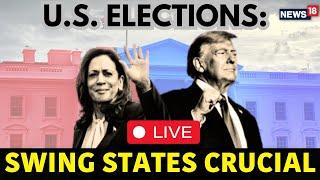 US Election Results 2024 Live | Trump Vs Kamala: Who Is Winning The Swing States? | News18 Live N18G