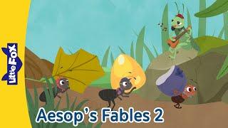 The Grasshopper and the Ants, The Tortoise and the Hare, The Fox and the Crow | Aesop's Fables