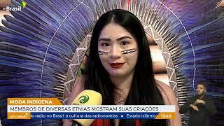 Desfile de moda indígena foi realizado em Manaus