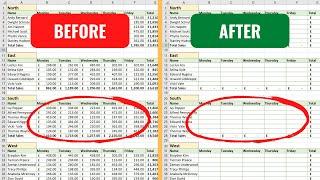 Excel tip of the day  #shorts