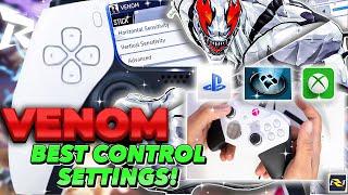 The BEST Marvel Rivals CONTROLLER  Settings For VENOM! PC XBOX PS5 ( Season 1 ) UPDATED