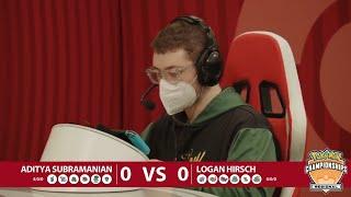 2022 Pokémon Vancouver Regional Championships VGC Swiss R5 - Aditya Subramanian vs Logan Hirsch