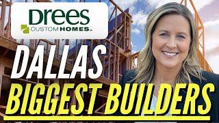 BIGGEST Home Builders in Dallas | Drees Custom Homes Explained!