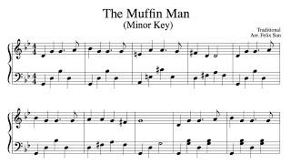 What if "The Muffin Man" were minor? (ADVANCED Piano Solo) | Sheet Music