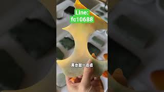 (1/3) 翡翠專業訂制，黃翡翠吊墜，美美的將山川樓閣，凝翠於一方之中，色超豔的山水牌有喜歡的，不要錯過啦！#翡翠 #翡翠手鐲 #天然翡翠 #手鐲 #吊墜 #珠寶 #首飾 #jade #玉石 #訂製