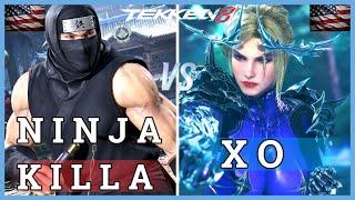 Tekken 8 | NinjaKilla (Law) vs Xo (Lidia) Player Matches