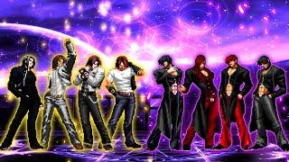 Kyo Team VS. Iori Team [King VS. S.Kazuya.Avi] Tournament Match 19 [KOF Mugen]