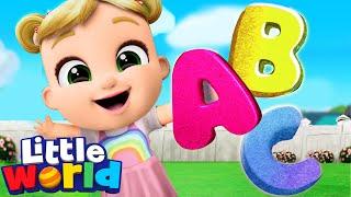 Let’s Learn Our ABC’s | Kids Songs & Nursery Rhymes by Little World