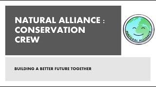 Natural Alliance: Conservation Crew | An Advergaming Honours Project By Scott Adamson