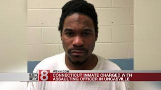 Inmate charged with assaulting corrections officer at Uncasville prison